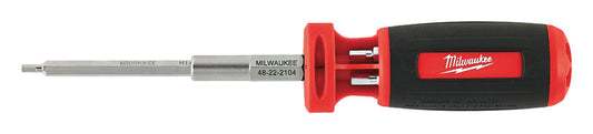 Milwaukee 10 pc. Hex Assorted 10-in-1 Screwdriver 6.0 in. Chrome-Plated Steel