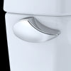 TOTO® WASHLET+® Vespin® II Two-Piece Elongated 1.28 GPF Toilet with Auto Flush WASHLET+® S550e Contemporary Bidet Seat, Cotton White - MW4743056CEFGA#01