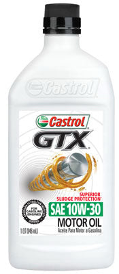Castrol 06145 1 Quart Sae 10/30 Castrol Gtx Drive Hard Motor Oil (Pack of 6)