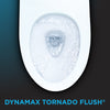 TOTO®WASHLET+®  Aquia IV 1G®Two-Piece Elongated Dual Flush 1.0 and 0.8 GPF Toilet and WASHLET C2 Bidet Seat, Cotton White - MW4463074CUMG#01