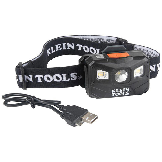 Klein Tools 400 lumens Black LED Head Lamp