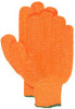 Boss Men's Indoor/Outdoor Knit Work Gloves Orange M 1 pair