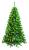 Celebrations  Home  6-1/2 ft. Multicolored  Prelit Christmas Tree  LED Artificial Tree  200 lights