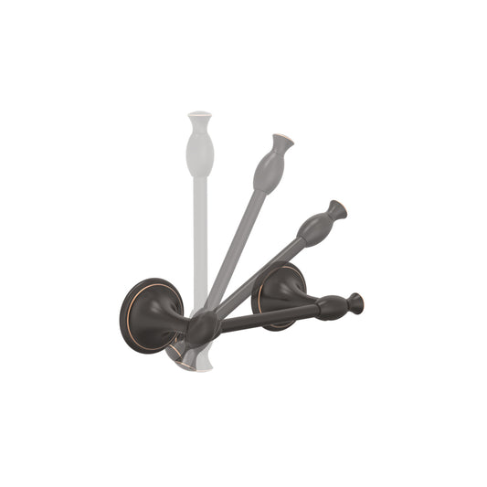 Delta Toilet Paper Holder Meridian Collection, Pivoting Oil Rubbed Bronze