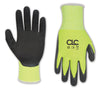 CLC Work Gear T-Touch Men's Safety Gloves Black/Green L