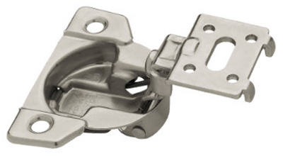 Nickel Plated 108 Degree Face Form Overlay Hinges, 2-Pk.