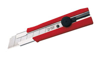 Tajima  Rock Hard  Dial Lock  Snap Knife  Red  1 pk