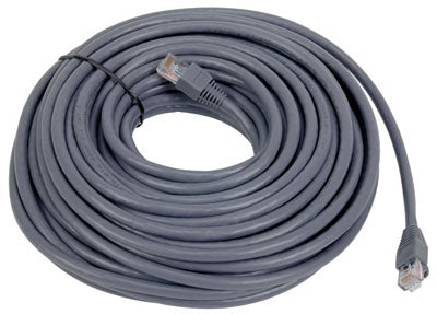 Cat6 Network Cable, 250Mhz, Gray, 50-Ft.