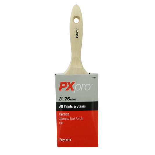 PXpro 3 in. Flat Paint Brush