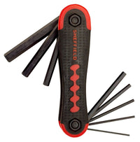 Sheffield 58781 8 Piece Folding Hex Key Set Metric