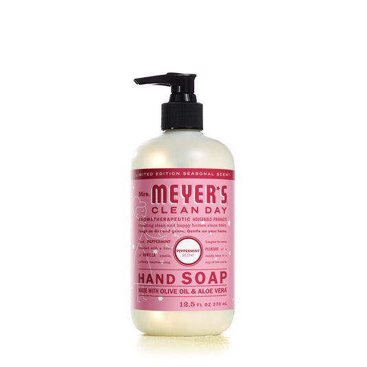 Mrs. Meyer's Clean Day Organic Peppermint Scent Antibacterial Liquid Hand Soap 12.5 oz. (Pack of 6)