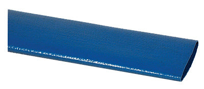 Lay Flat Discharge Hose, Blue PVC, 1.5-In. x 100-Ft.