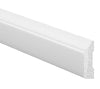 Inteplast Building Products 1-5/16 in. x 7 ft. L Prefinished White Polystyrene Trim (Pack of 25)