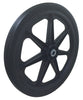 Marathon 18.5 in. D 250 lb. cap. Centered Garden Cart Wheel Polyurethane 1 pk