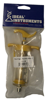Livestock Syringe, Nylon, Reusable, 30 cc