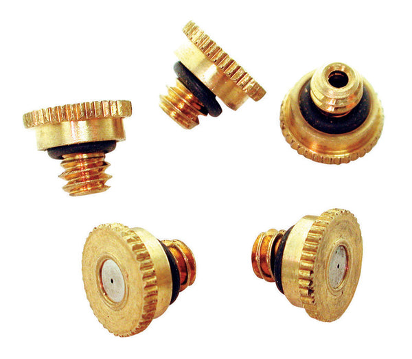 Dial Brass/Stainless Steel Mist Nozzles 10-24 Threads
