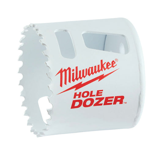Milwaukee  Hole Dozer  2-5/8 in. Bi-Metal  Hole Saw  1 pc.