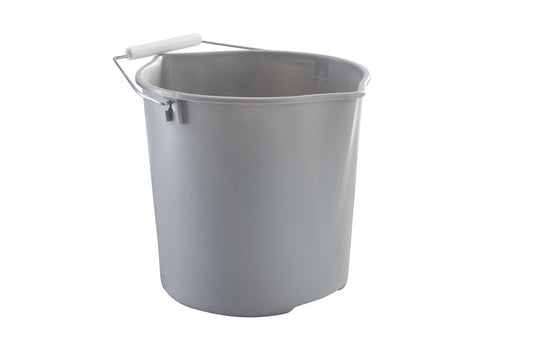 Quickie 11 qt Bucket Gray (Pack of 6).