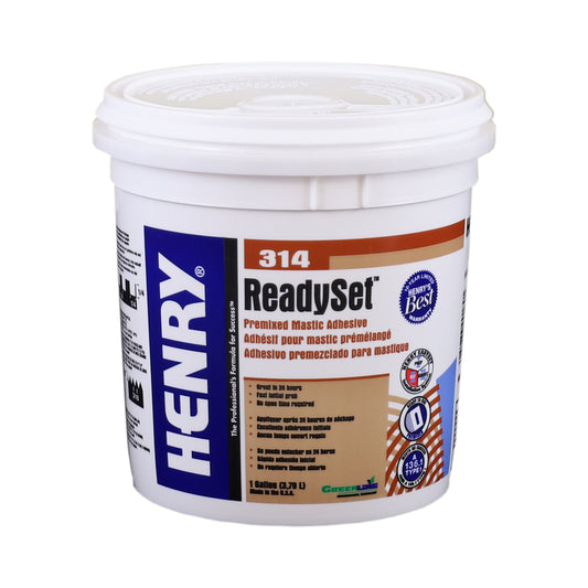 Henry 314 Ready Set High Strength Paste Premixed Mastic Adhesive 1 pk (Pack of 4)