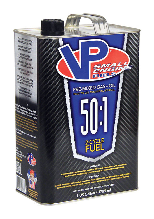 VP Racing Fuels Small Engine Ethanol-Free 2-Cycle 50:1 Pre-Mixed Fuel 1 gal (Pack of 4)