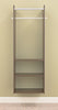 Easy Track 72 in. H X 14 in. W X 25.125 in. L Wood Laminate Hanging Vertical Closet Organizer