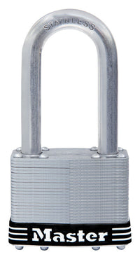 Master Lock 4.8 in. H X 2.5 in. W Stainless Steel 5-Pin Cylinder Padlock Keyed Alike