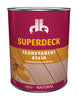 Superdeck Transparent Satin Natural Oil Wood Stain 1 qt. (Pack of 6)