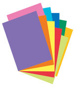 Pacon 101169 8-1/2 X 11 Card Stock Assorted Colors 100 Count