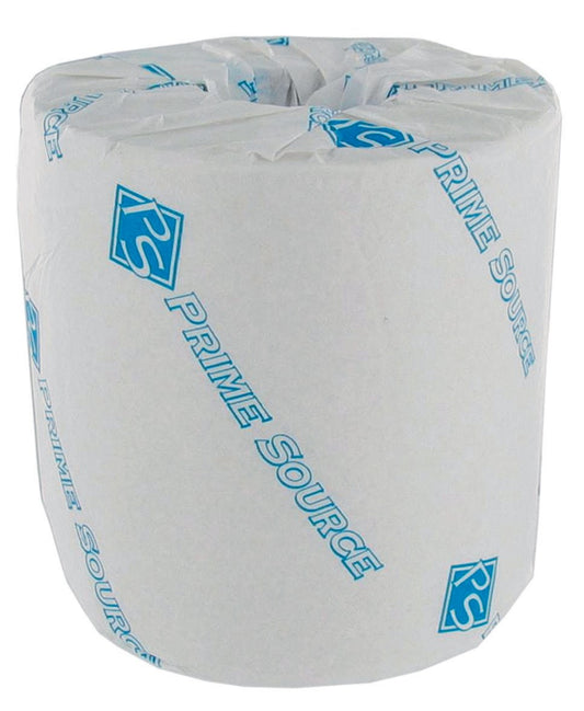Prime Source 75004360 Bath Tissue Roll 2-Ply, 500 Sheets Per Roll (Pack of 96)