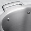 Prima 12 Qt Stainless Steel Stock Pot - Tri-Ply Base