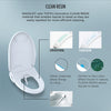 TOTO® WASHLET® C2 Electronic Bidet Toilet Seat with PREMIST and EWATER+ Wand Cleaning, Elongated, Cotton White - SW3074#01