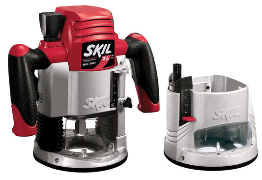 Skil 2 " 1 Router 120 V 2-1/4 Hp 8000-25000 Rpm 11.0 Amp 1/2 " And 1/4 " Collet Capacity