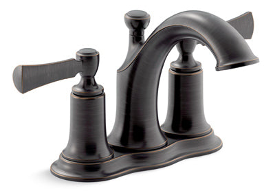 Elliston, Lavatory Faucet, With Pop-Up, 2 Handles, Bronze