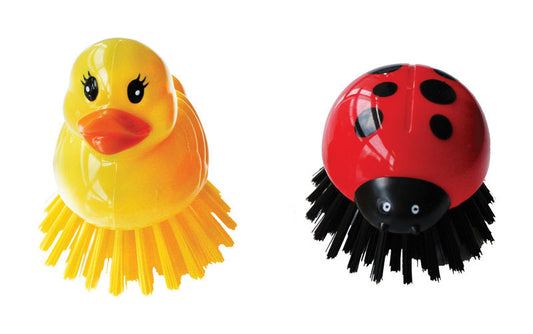 Diamond Visions Animal 2 in. W Plastic Scrubber (Pack of 36)