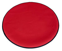 Christmas Tree Mat, Red Rubber, Indoor/Outdoor, 35 x 35-In.
