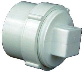 Genova Products 71630 3 Sch. 40 Pvc-Dwv Clean-Out Fitting With Threaded Plug