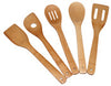 Totally Bamboo 20-2069 12 Bamboo Utensil Assortment 5 Piece Set