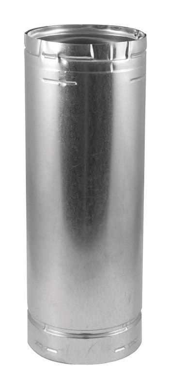 DuraVent 3 in. Dia. x 12 in. L Galvanized Steel Round Gas Vent Pipe (Pack of 2)
