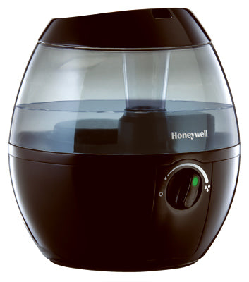 Honeywell Black 120V Cool Mist 0.5 gal. Capacity Humidifier 10.28 H x 9.53 W x 9.53 D in.