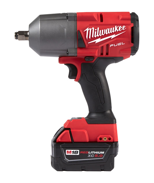 Milwaukee  M18 FUEL  1/2 in. Cordless  Brushless Impact Wrench with Friction Ring  Kit  18 volt 5 amps