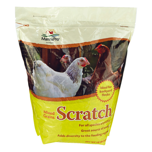 Manna Pro  Scratch  Feed  Crumble  For Poultry 10 lb.