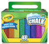 Crayola 51-2048 Sidewalk Chalk 48 Count (Pack of 2)