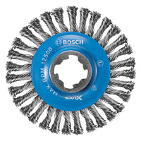 X-Lock Knotted Wire Wheel, Carbon Steel, 4.5-In.