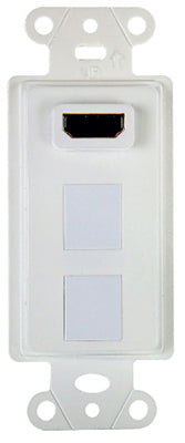 HDMI Strap, Pre-Configured, 2-Port, White