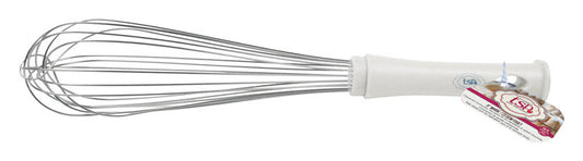 Architec TSP 14 in. L Silver/White Plastic/Stainless Steel Whisk (Pack of 8)