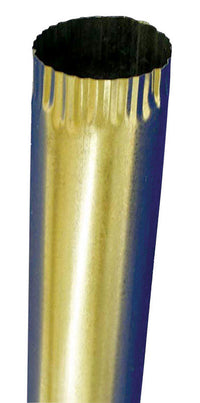 Amerimax 3 in. H x 3 in. W x 120 in. L Silver Galvanized Steel Downspout (Pack of 5)
