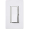 Lutron Diva White 600 W Preset Slide Dimmer 1 pk