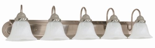 CAMPANA DE 5 LUCES PARA TOCADOR DE 36" BN