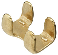 Solid Brass Rope Clamp, 7/16-In. x 1/2-In.
