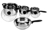 Bohemia Cookware Set Bohemia Primute 7 Pieces Stainless Steel